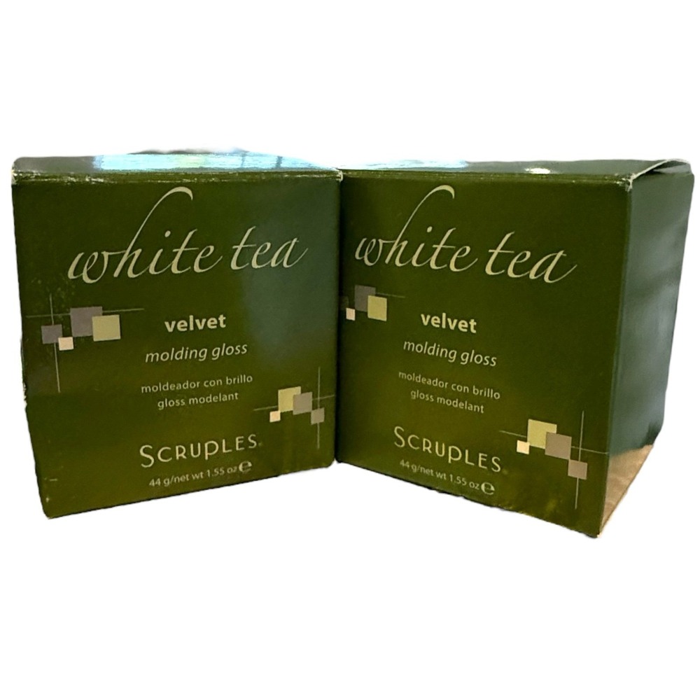 Scruples White Tea velvet molding gloss  1.55 oz,  - Set of 2